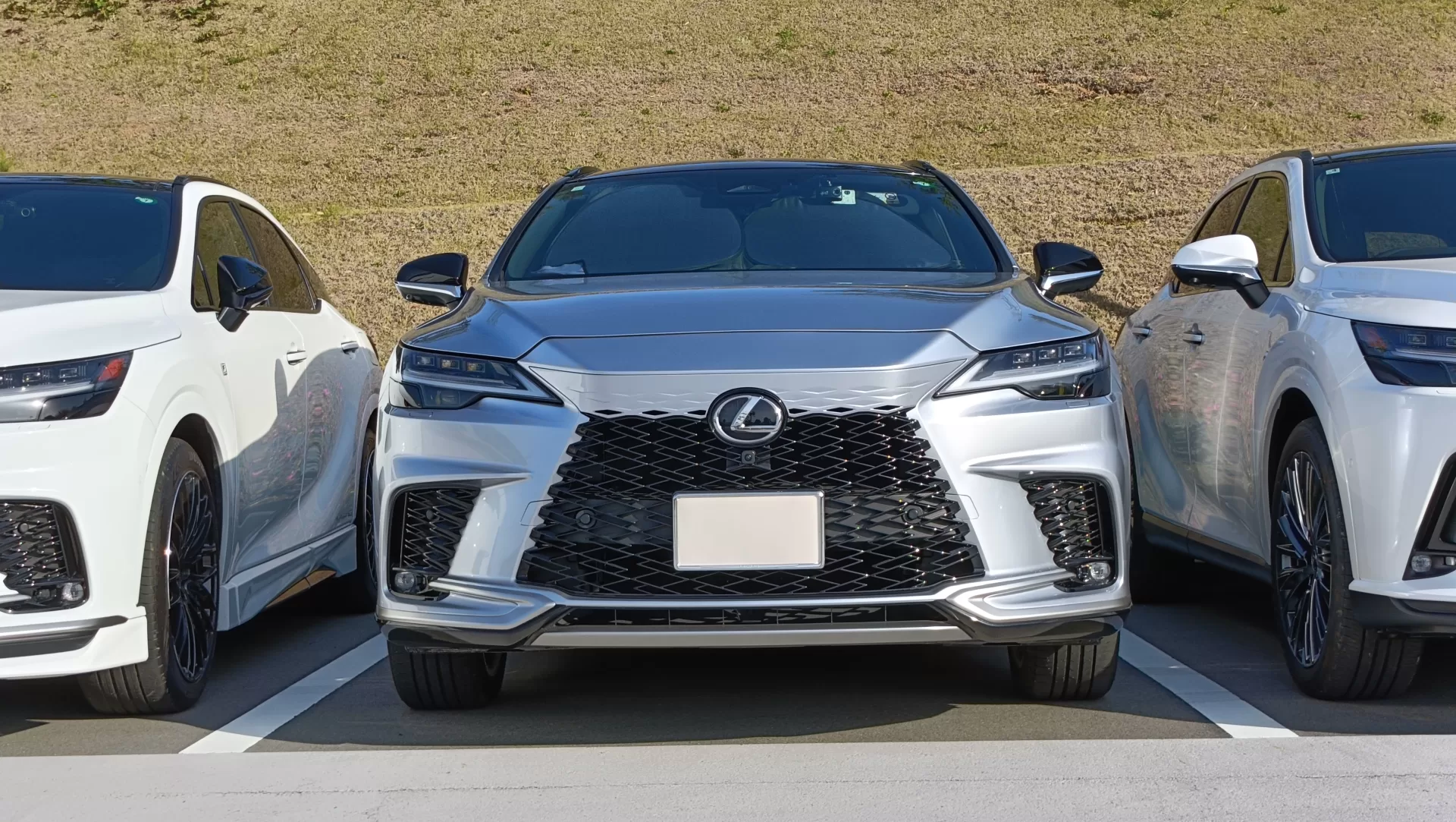 レクサス RX350 2023年式 ソニックイリジウム フロント