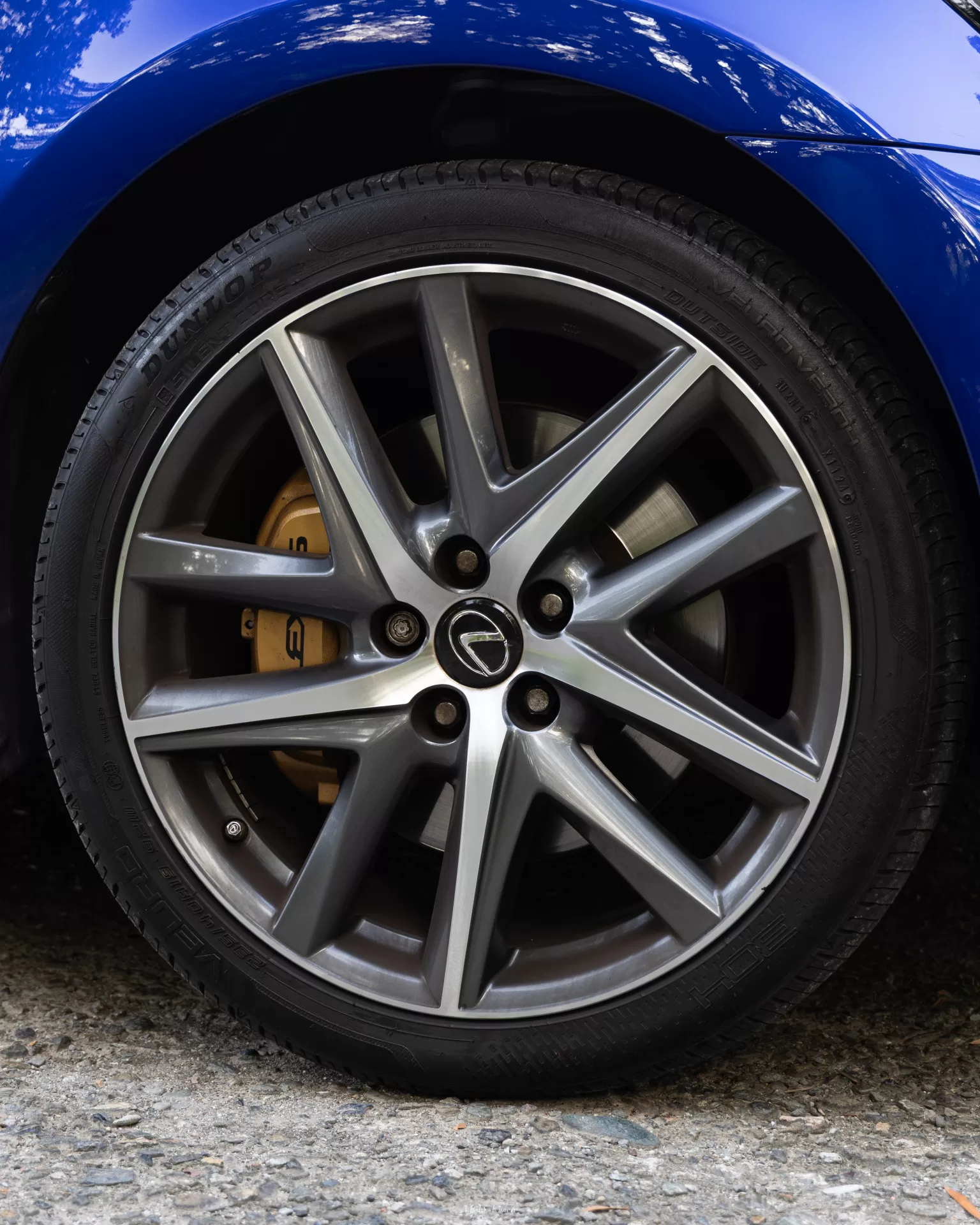 レクサス GS 300h F SPORT 2018年式 純正ホイール 純正ブレーキキャリパー