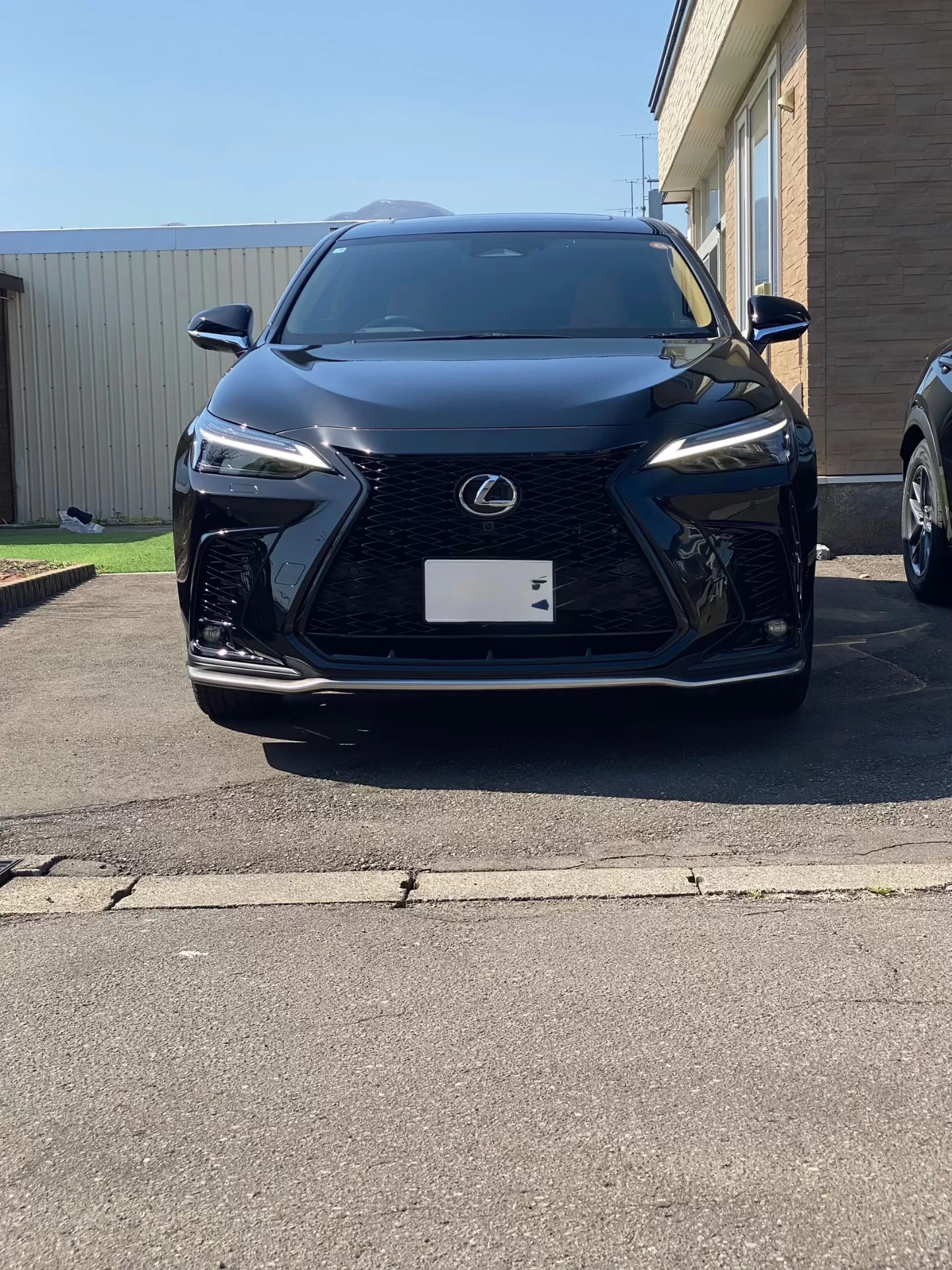 レクサス NX450h+ F SPORT 2025年式 ブラック フロント