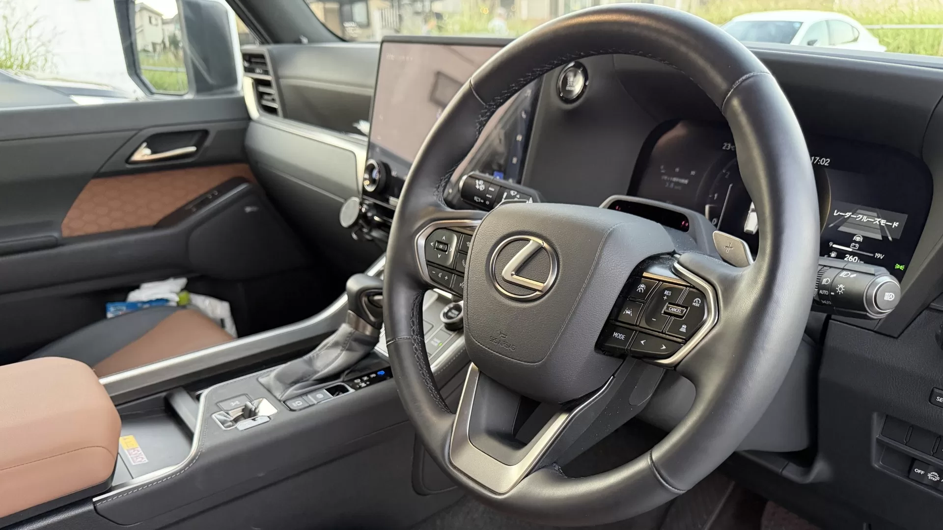 レクサス GX550 version L 2025年式 インテリア 運転席回り