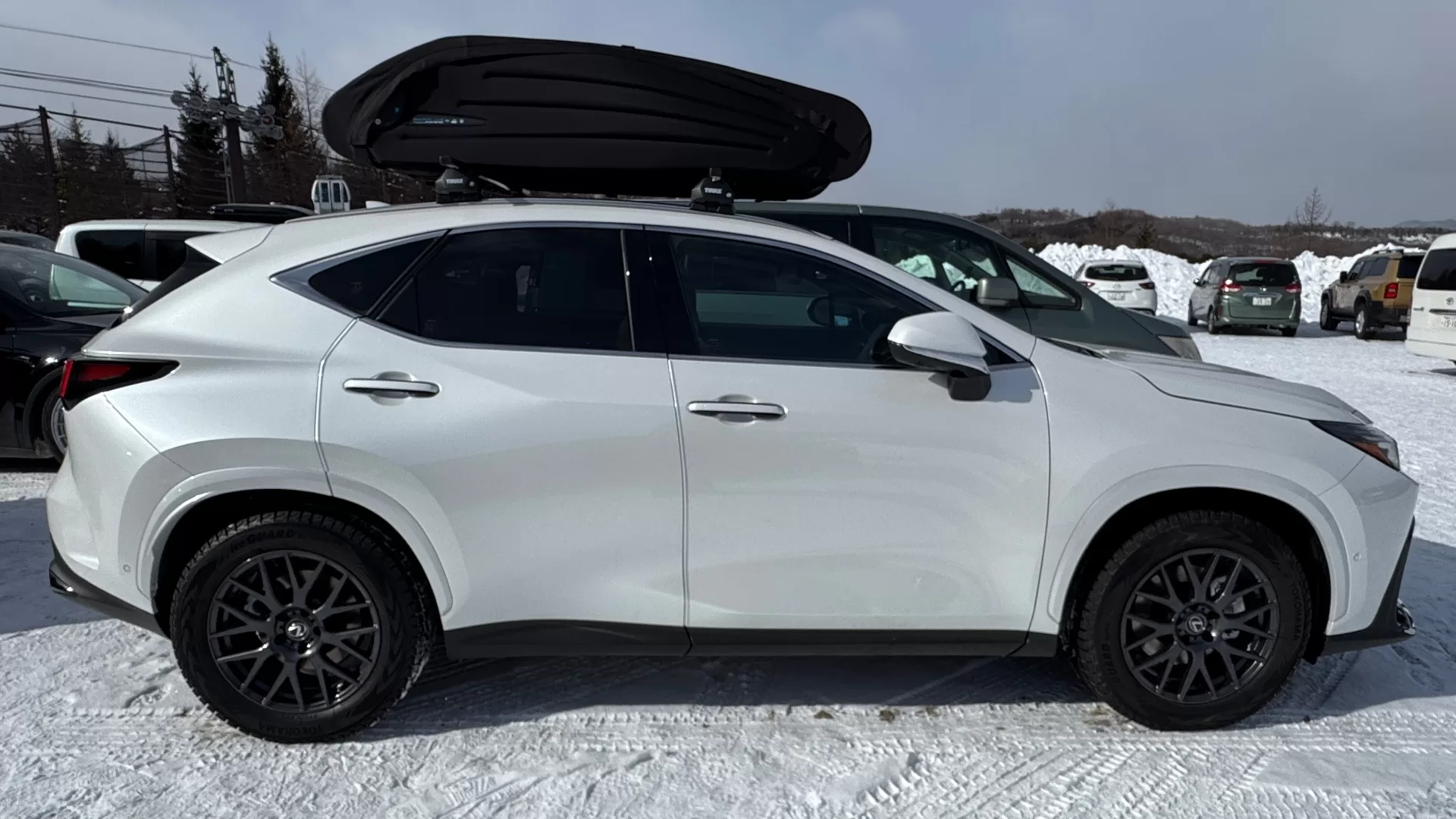 レクサス NX350h version L 2025年式 ソニッククォーツ サイド(右)