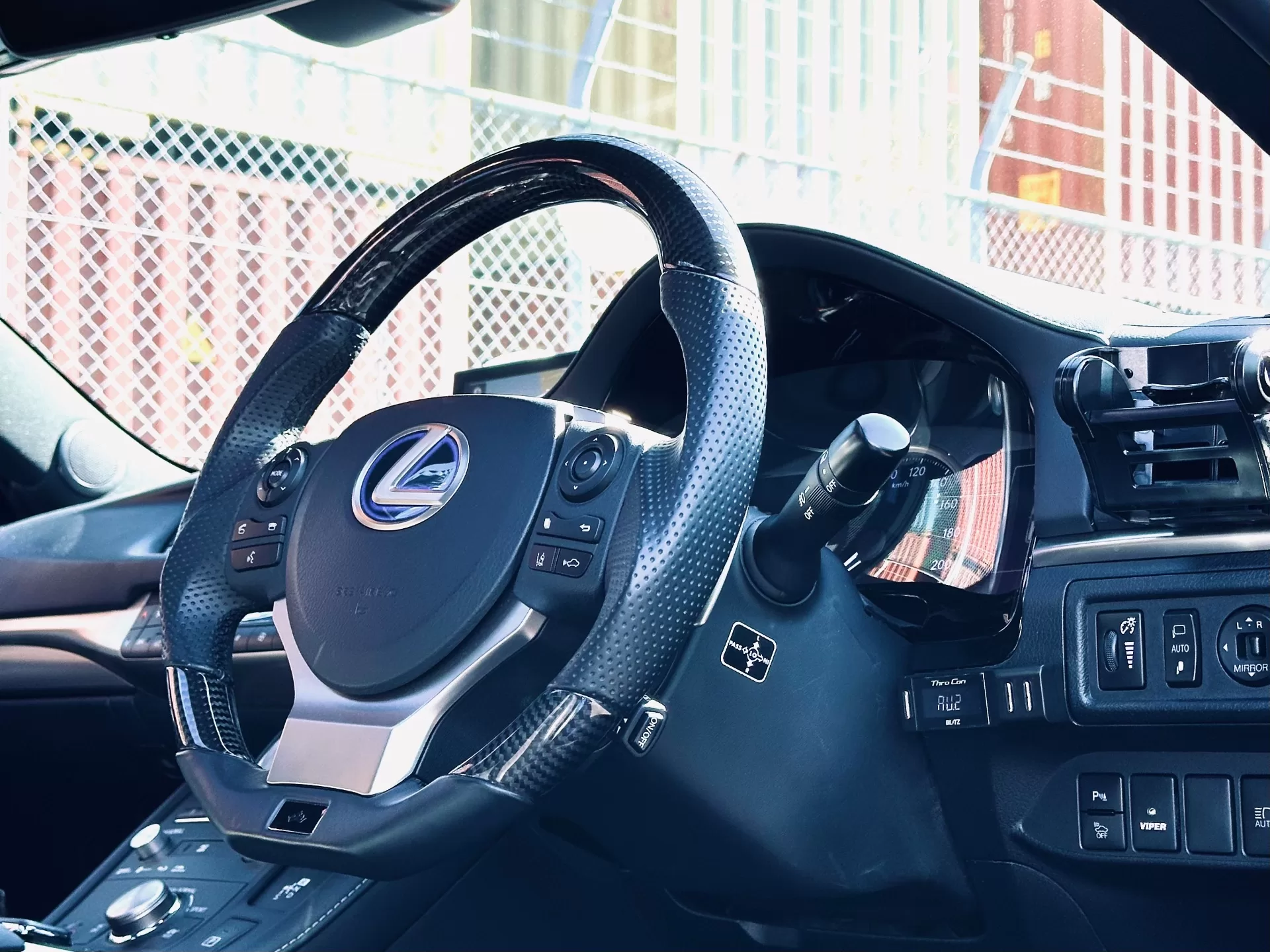 レクサス CT200h F SPORT 2018年式 ブラック インテリア 運転席回り