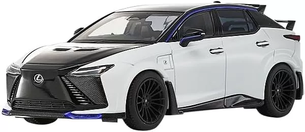 LEXUS RZ600e F SPORT Performance ブラック & HAKUGIN II (白銀II) 1/43