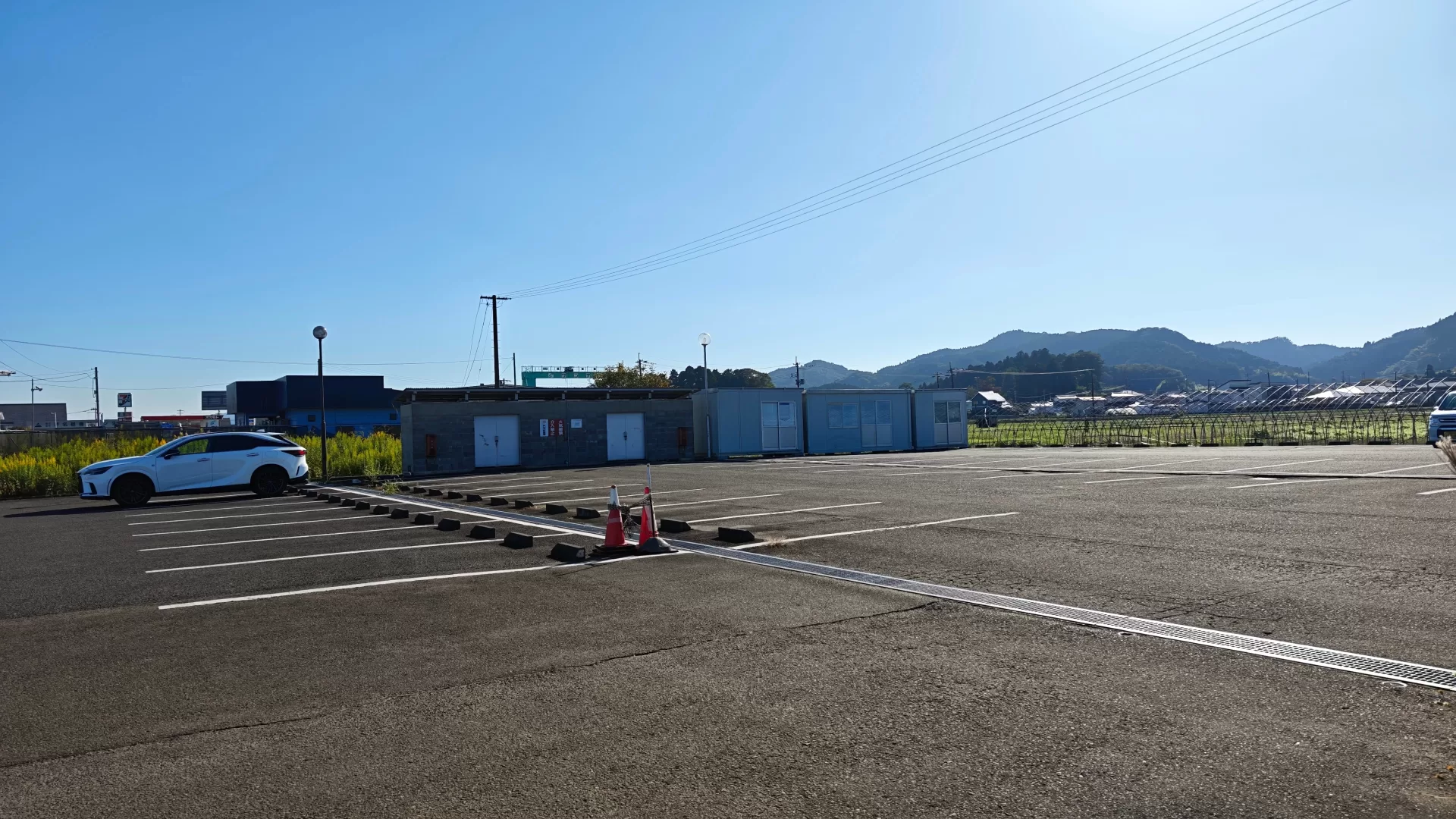 和風レストラン田園 亘理店 駐車場