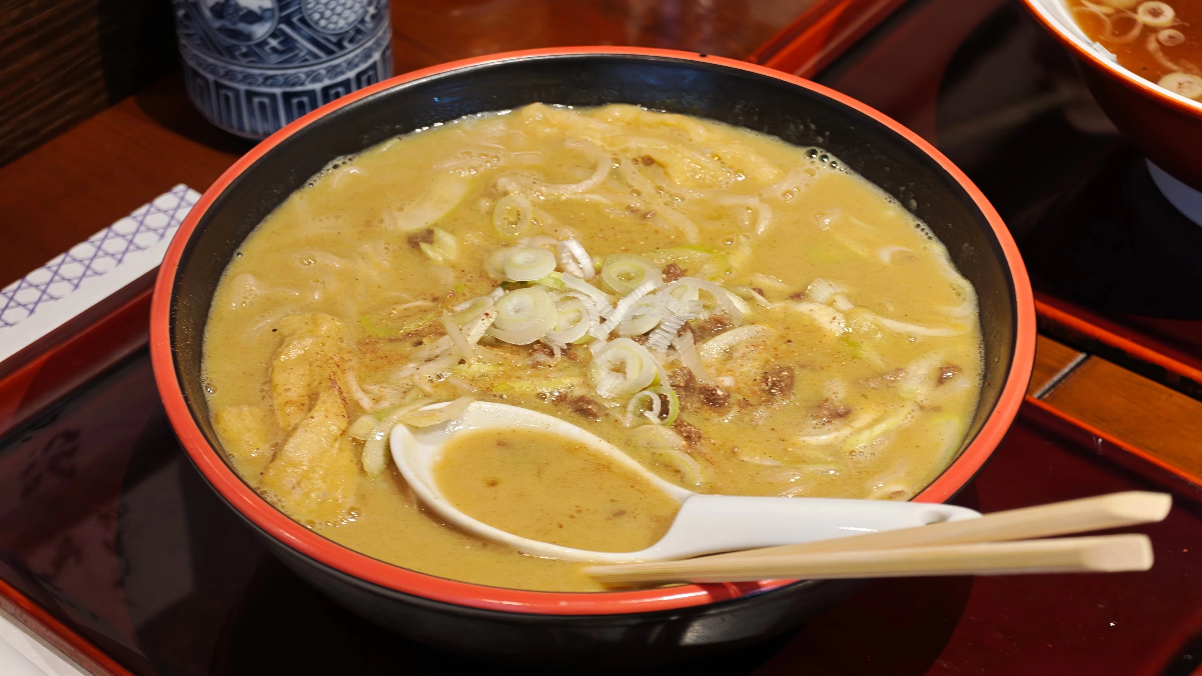 たんや善治郎 北根店 牛タンカレーラーメン(1,000円) 仙台市青葉区 グルメ
