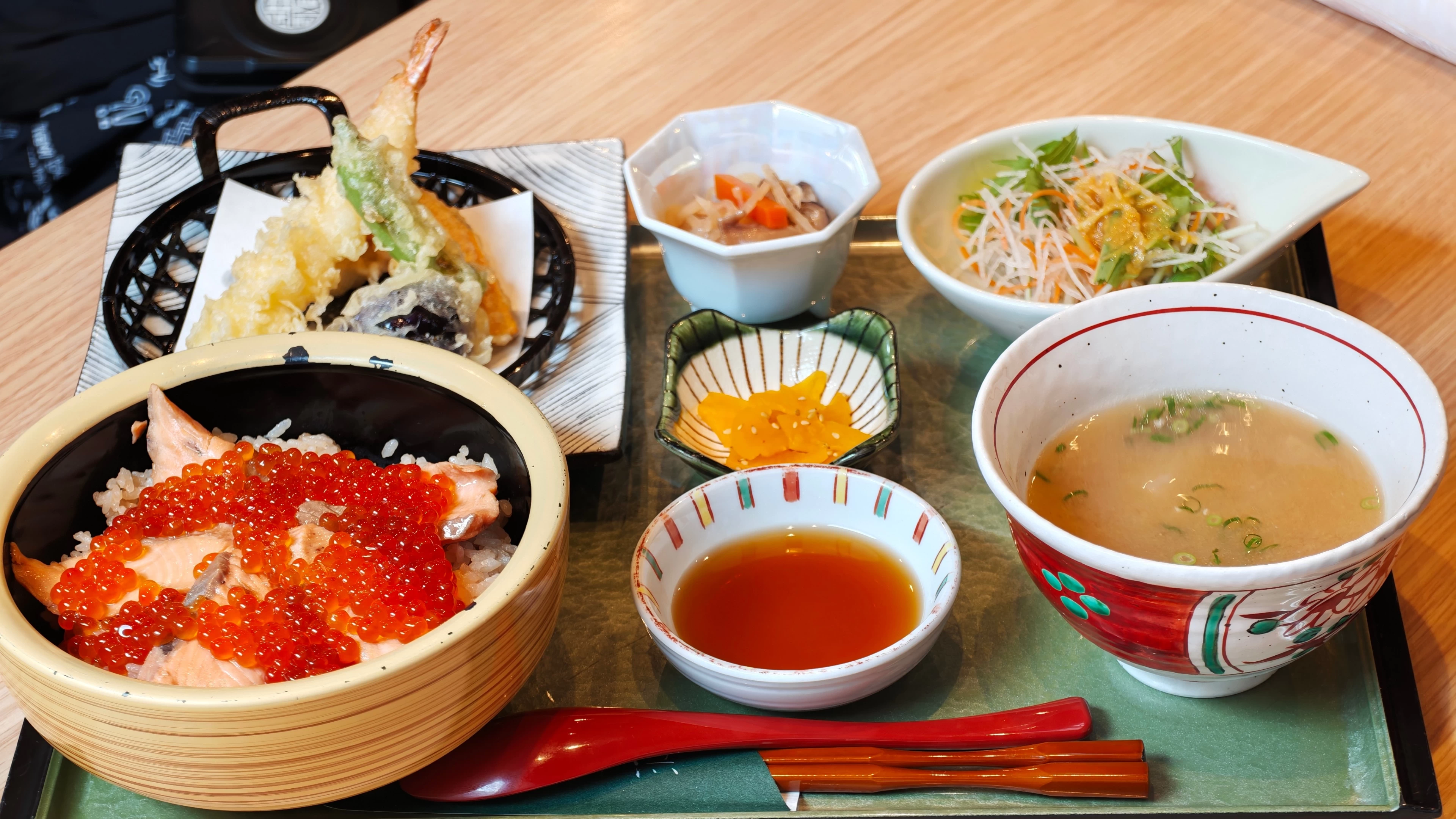 旬魚・鮨の店 あら浜 あすと長町店 はらこ飯天ぷらセット(ランチ 6,270円) 仙台市太白区 グルメ